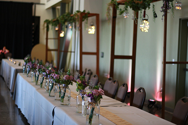 Decorated table