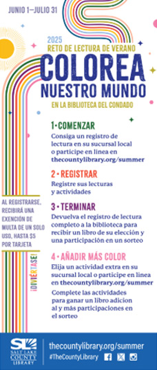 Rack Card in Spanish, Trims to 8.5x3.66