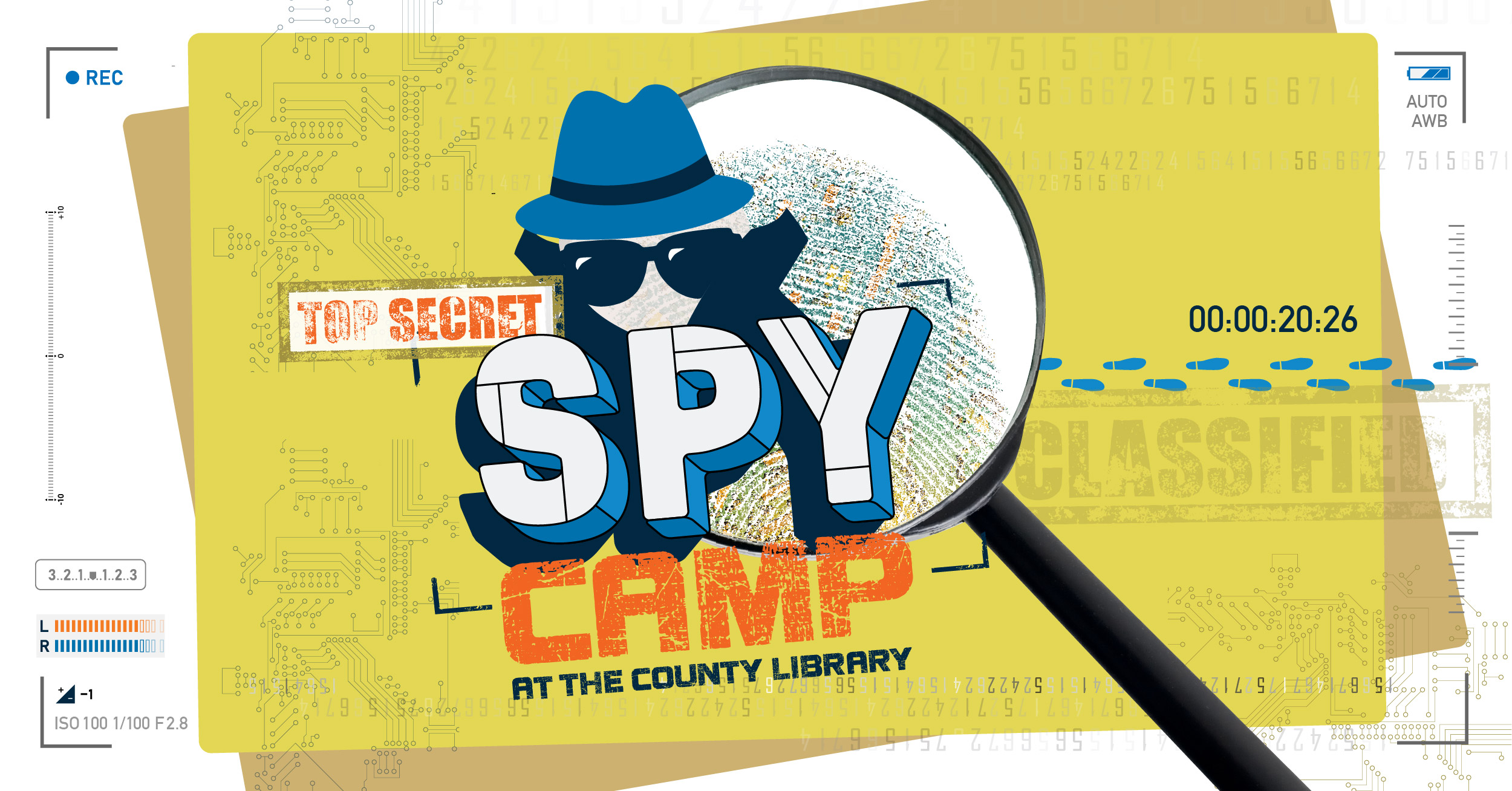 Spy Camp at the County Library